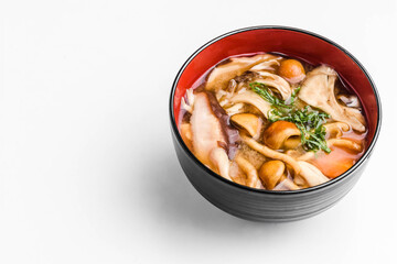 秋の味覚　キノコ汁