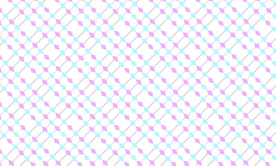 Fototapeta premium Seamless Geometric Pattern with Diamonds Textile - Wallpaper - Background