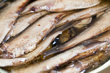 smoked fish inside