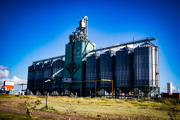 grain elevator in the countryside © RS Photography