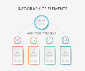Presentation business infographics template. Vector illustration.