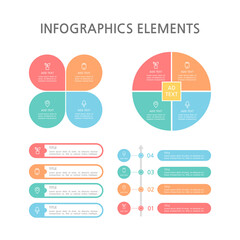 Presentation business infographics template. Vector illustration.