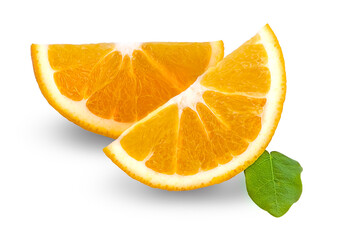 orange isolated on white background.