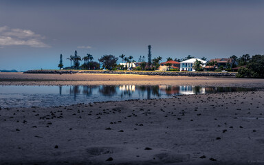 Naklejka premium Beach Houses