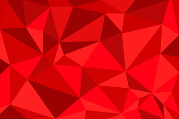 low poly abstract texture background red color design vector