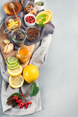 Homemade remedy for cold and flu