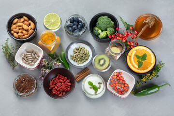 Healthy products for immunity stimulation