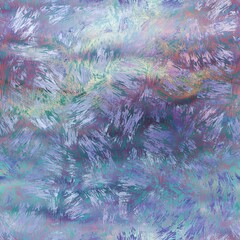 Seamless abstract pattern that looks like wax melt. Pastel gentle colored design. High quality illustration that resembles encaustic art. Iridescent holographic luxurious graphic design.