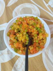 Indian variety of sweet 'bondi'