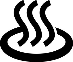 温泉のピクトグラム