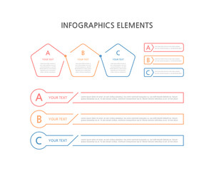 Presentation business infographics template. Vector illustration.
