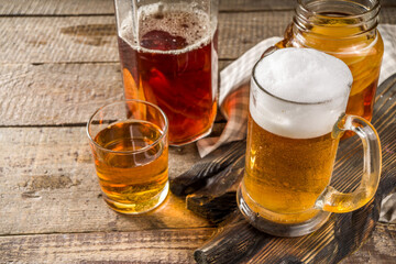 Homemade Kombucha beer