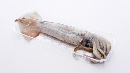 スーパーのパックのいか