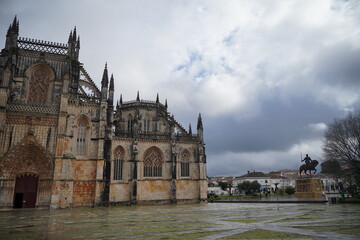 Obraz premium Monastery of Batalha, Portugal. UNESCO World Heriatge Site