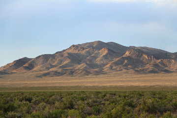 A view of the barren lands of the West Desert in Utah.