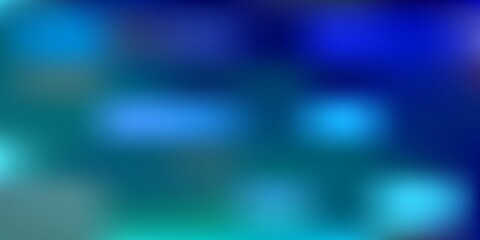 Obraz premium Light blue, green vector abstract blur pattern.