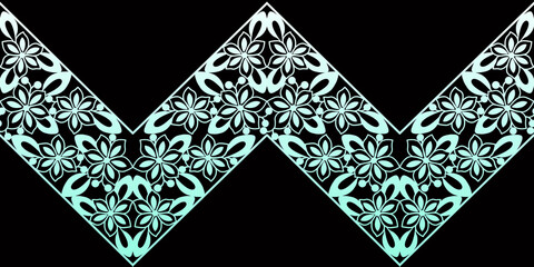 Obraz premium A creative composition consisting of graphic elements. Abstraction. Resource for printing on paper or fabric, seamless background.