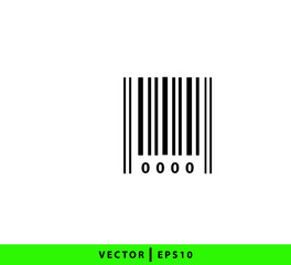 QR code icon vector logo design template