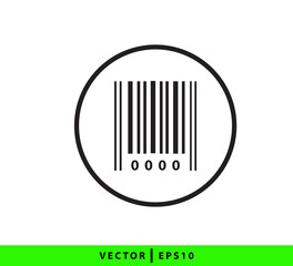 QR code icon vector logo design template