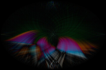 twirl made creatively and artistically in various shapes and colors