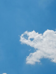 blue sky with clouds