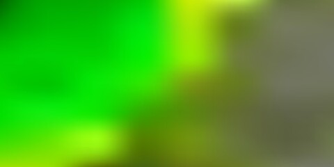 Light green vector abstract blur texture.