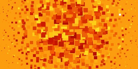 Light Orange vector background with rectangles. Colorful illustration with gradient rectangles and squares. Design for your business promotion.