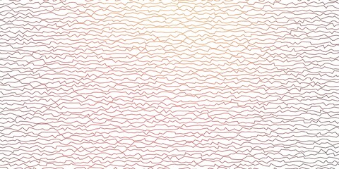 Dark Red, Yellow vector pattern with lines. Brand new colorful illustration with bent lines. Best design for your posters, banners.