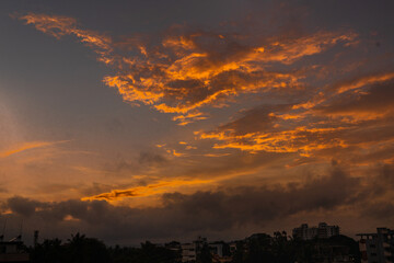 fire in the sky