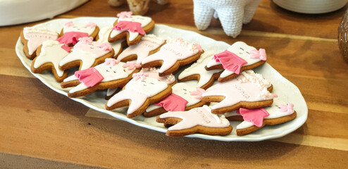teeth shaped cookies