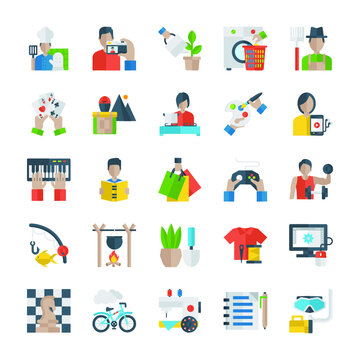 Daily Activities Icons Pack