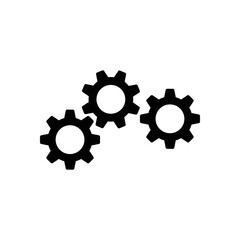 Gear vector icon. Web design icon. Gears and cogs symbol. Cog wheels icon. Cogs circle illustration. Gear wheel logo. Vector EPS 10