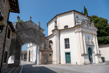 Fototapeta na wymiar Villa Manin, Veneto (Passariano di Codroipo)