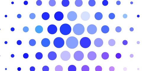 Light Pink, Blue vector template with circles. Illustration with set of shining colorful abstract spheres. Design for posters, banners.