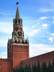Fototapeta na wymiar The Kremlin, Moscow. View from red square