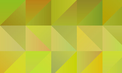 Obraz premium Lemon green polygonal abstract background. Great illustration for your needs.