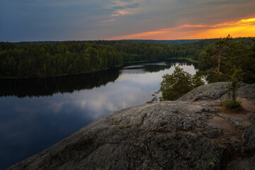 Lake in Karelia