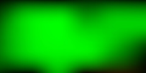 Light Green, Yellow vector blurred template.