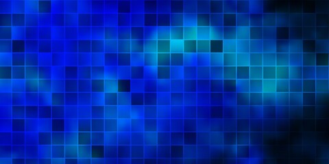 Dark BLUE vector layout with lines, rectangles.