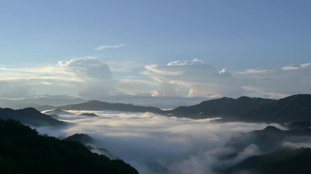 野迫川　雲海1