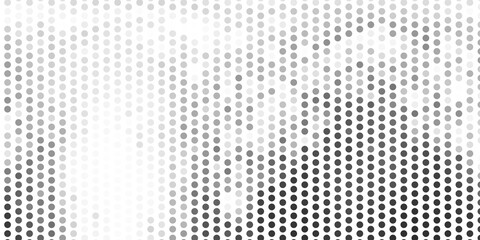 Light gray vector pattern with spheres.