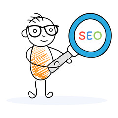 
A vector illustration of seo, seo service provider 
