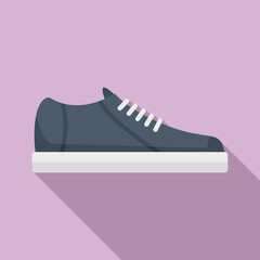 Modern shoe repair icon. Flat illustration of modern shoe repair vector icon for web design