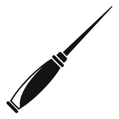 Shoe repair tool icon. Simple illustration of shoe repair tool vector icon for web design isolated on white background