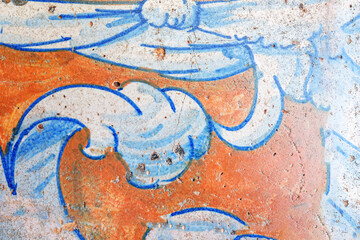 Great for textures Andalusia style wall Azulejos tiles backgrounds