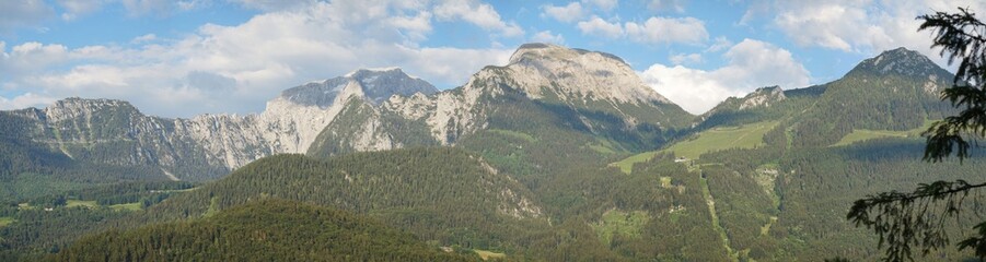 Fototapeta na wymiar Panorama bei Schönau am Bodensee