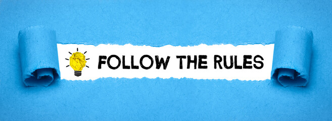 Follow the Rules 