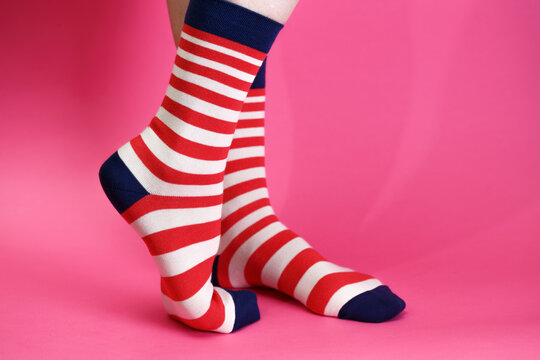 Striped Bright Socks