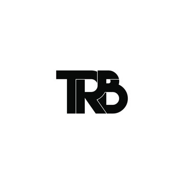 trb letter original monogram logo design
