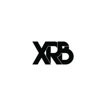 xrb letter original monogram logo design